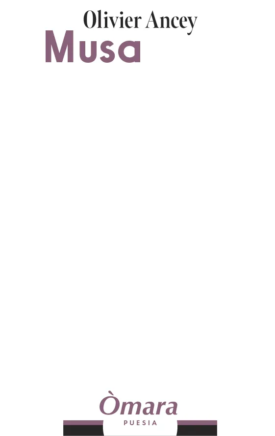 Ancey Olivier - Musa - Un recueil de poésies en Corse